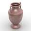 3D "Antique Crockery vase plate" - Collection