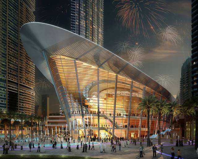 Opera House Dubai by Atkins, United Arab Emirates