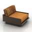 3D "Sofa armchair" - Interior Collection