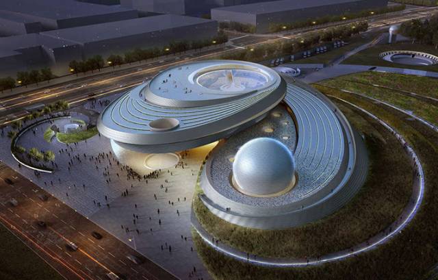 Shanghai Planetarium by Ennead Architects, Shanghai, China