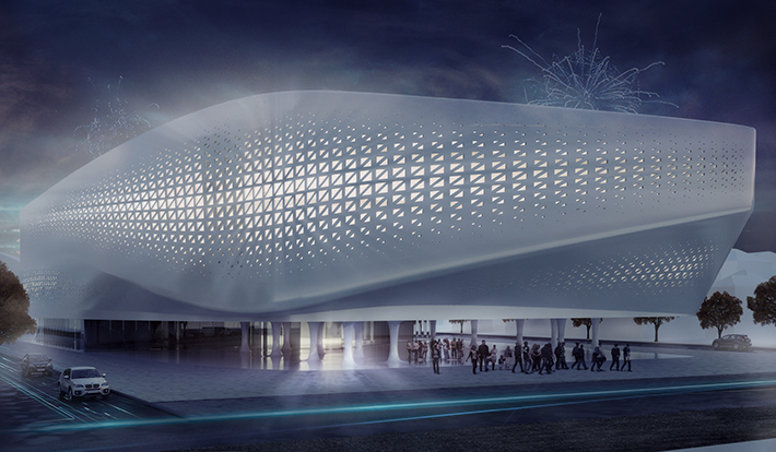 The Supernova Universal Hall, Skopje, Macedonia