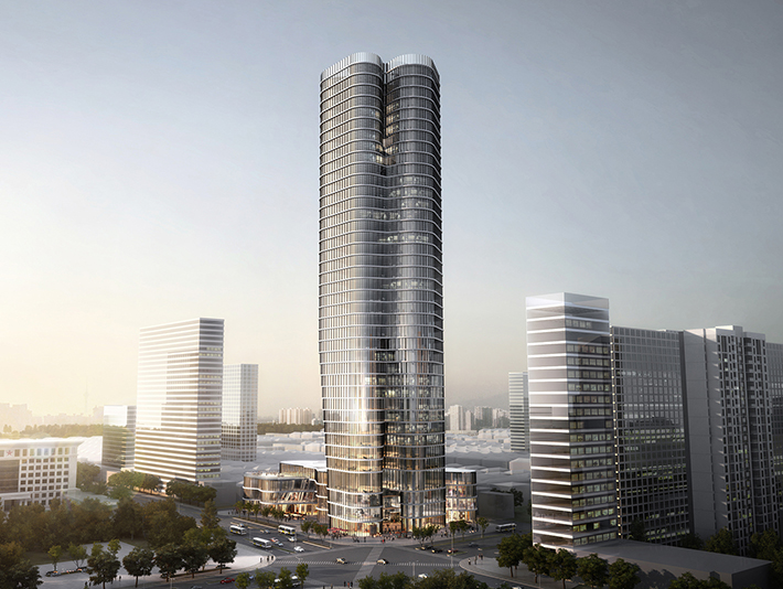 Bank of China Tower, Changyuan, Henan province, China