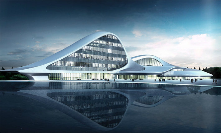 Harben Labor Recreation Center by MAD, Harbin, China