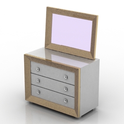 dressing table 3D Model Preview #c323c316
