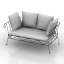 3D "CANTORI forged furniture set sofa chairs" - Interior Collection