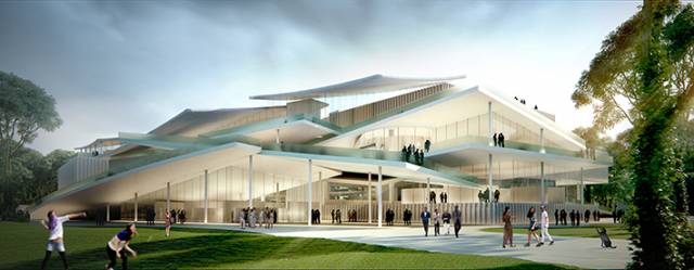 New National Gallery by SANAA, Budapest, Hungary