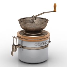 Download 3D Coffee mill