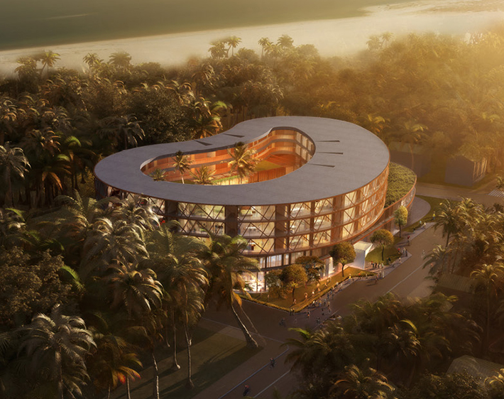 Hue Hotel by CAZA Architects, Boracay, Philippines