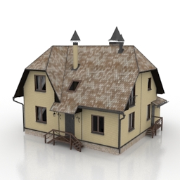 house 3D Model Preview #eac9af96