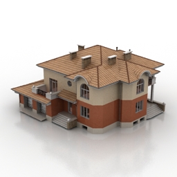 house 3D Model Preview #34f3e586