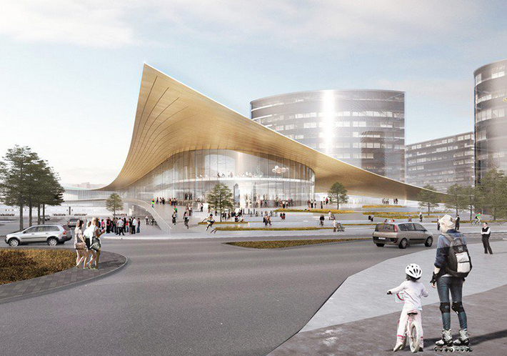 Vasteras Transportation Hub, Vasteras, Sweden