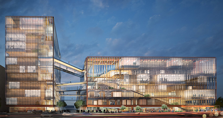 Uber Headquarters by SHoP Architects, San Francisco, USA