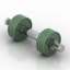 3D "Barbells and dumbbells" - Interior Collection