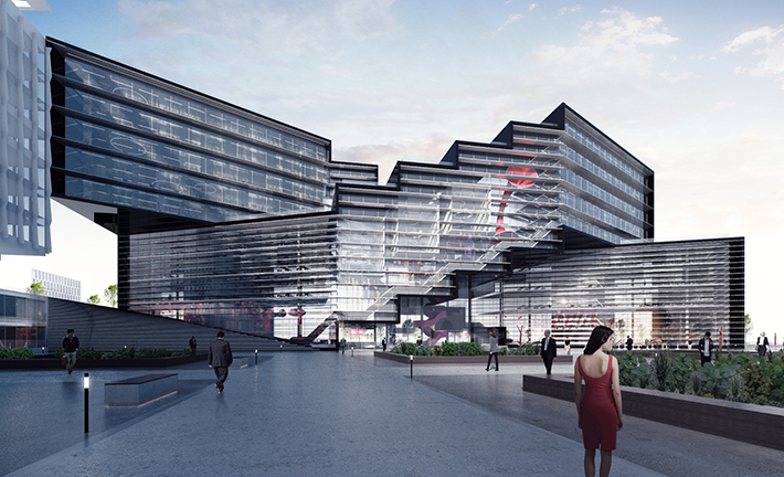WHO Headquarters extension, Geneva, Switzerland