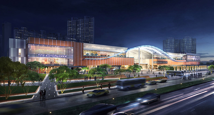 Metro transit hubs by 5+design studio, Moscow, Russia