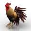 3D Rooster