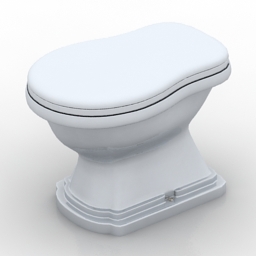 lavatory pan 3D Model Preview #cc85b585