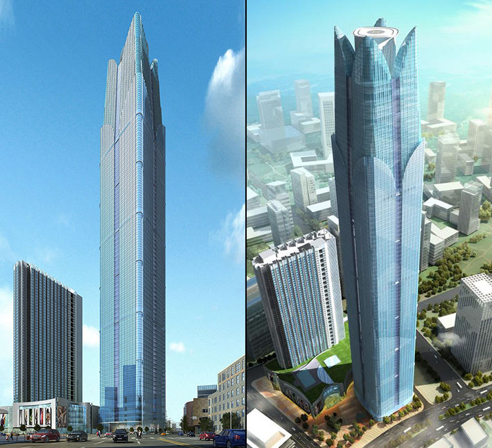 Nanning Logan Century skyscraper, Nanning, China