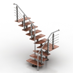 stair 3D Model Preview #793012a6