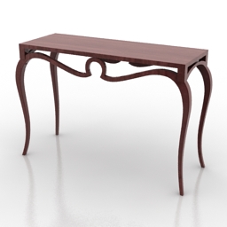 console table 3D Model Preview #ed4a1b12