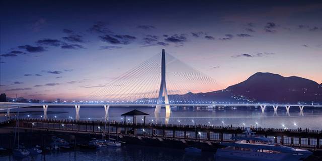 Danjiang Bridge by Zaha Hadid, Taipei, Taiwan