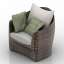 3D "Exterior furniture sofa armchair coffee table" - Interior Collection