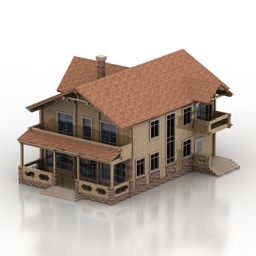 house 3D Model Preview #42811a6c