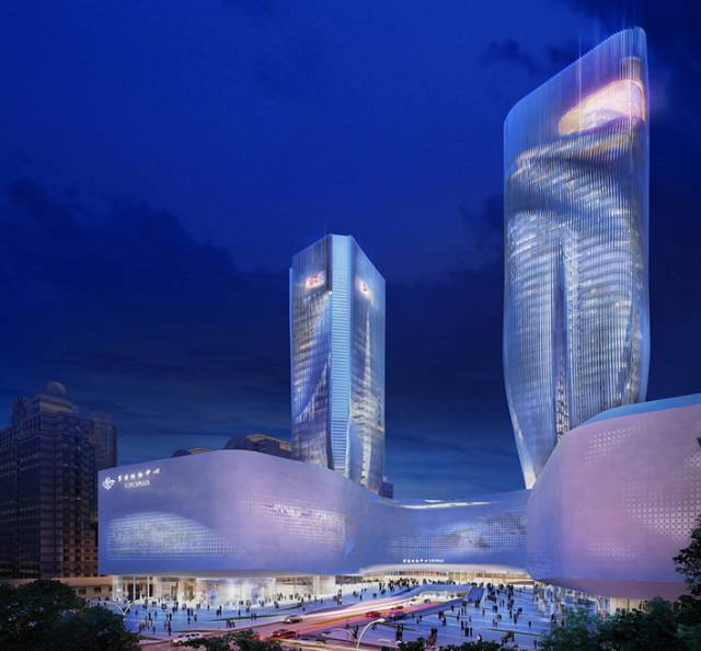 Scitech Plaza shopping mall by UNstudio, Beijing, China