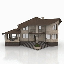 house 3D Model Preview #38390f35