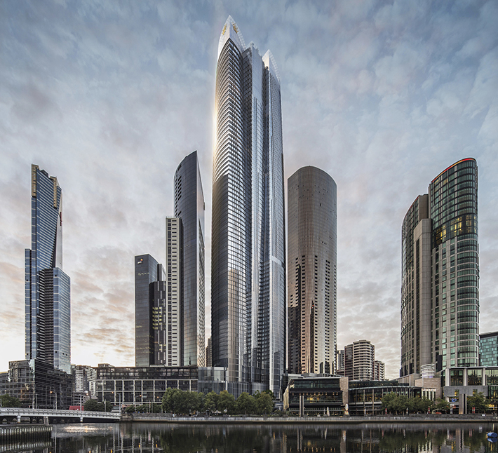 Wilkinson Eyre Queensbridge Hotel Tower, Melbourne, Australia