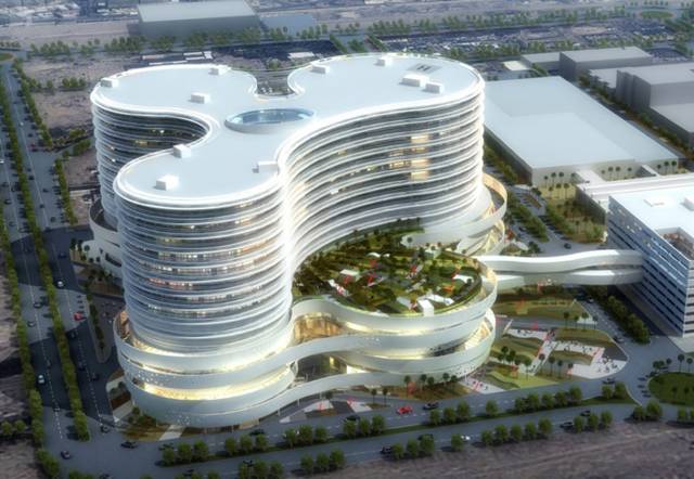 Al-Adan Hospital by New Space Architects, Kuwait City, Kuwait