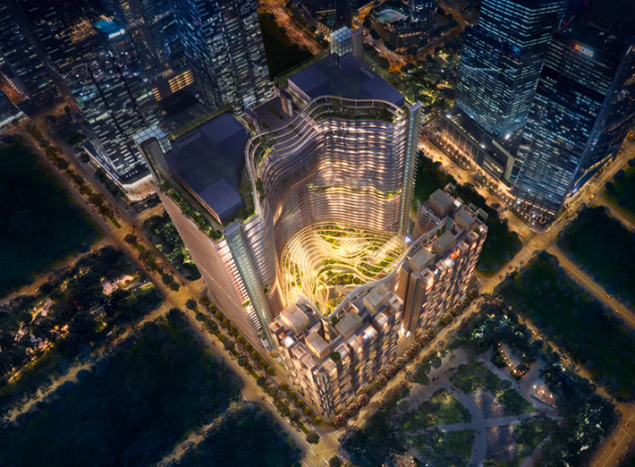 Marina One by Gustafson Porter architects, Singapore