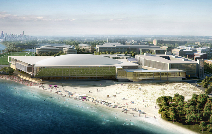 Athletics Centre by Perkins+Will, Chicago, United States