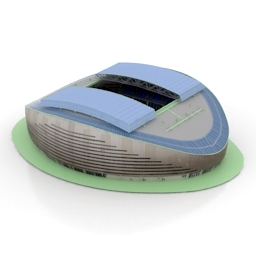 stadium astana 3D Model Preview #f1afc2ec