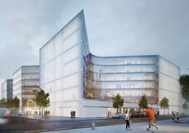 Zalando Headquarters by HENN Architects, Berlin, Germany