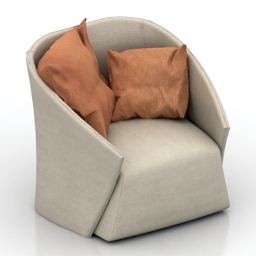 armchair 1 3D Model Preview #983a0393