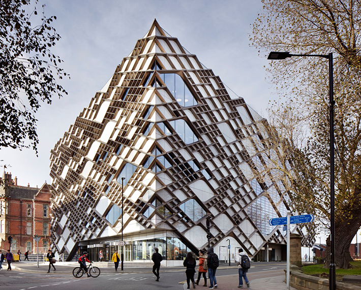 Diamond building at The University of Sheffield, United Kingdom