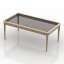 3D "Rectangular dining table" - Interior Collection