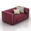 3D "MDF Italia Mate armchair sofa" - Interior Collection
