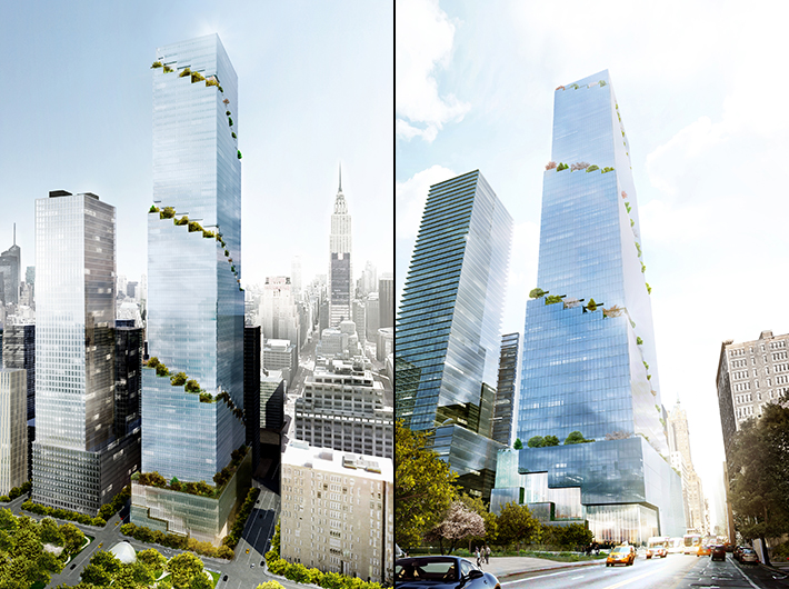 66 Hudson Boulevard Tower by BIG, New York, United States