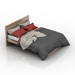bed 3D Model Preview #b77b7ee9