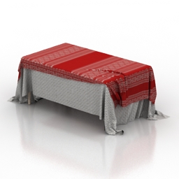 tablecloth 3D Model Preview #ed58366f