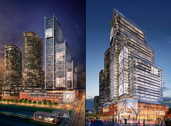 'The Well' mixed-use complex, Toronto, Canada