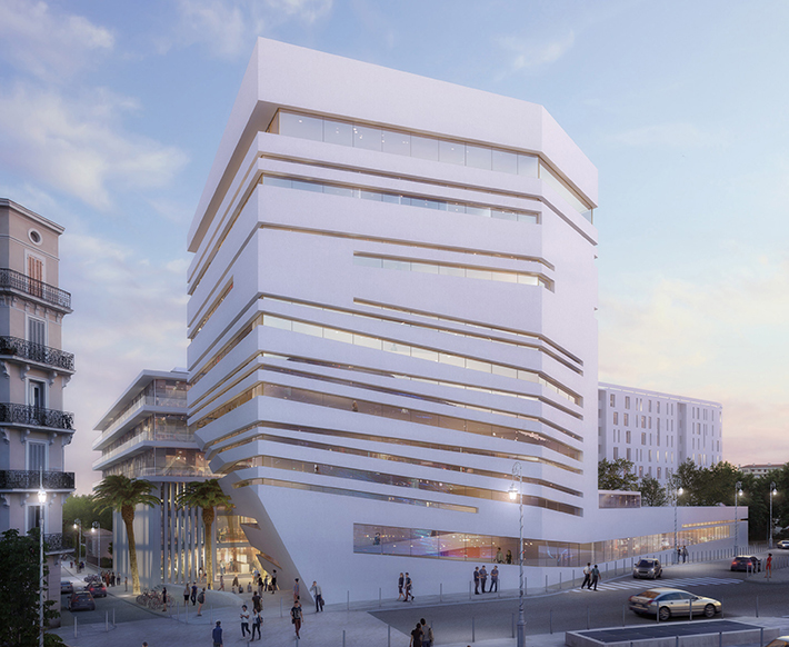 Neighbourhood of creativity and knowledge, Toulon, France