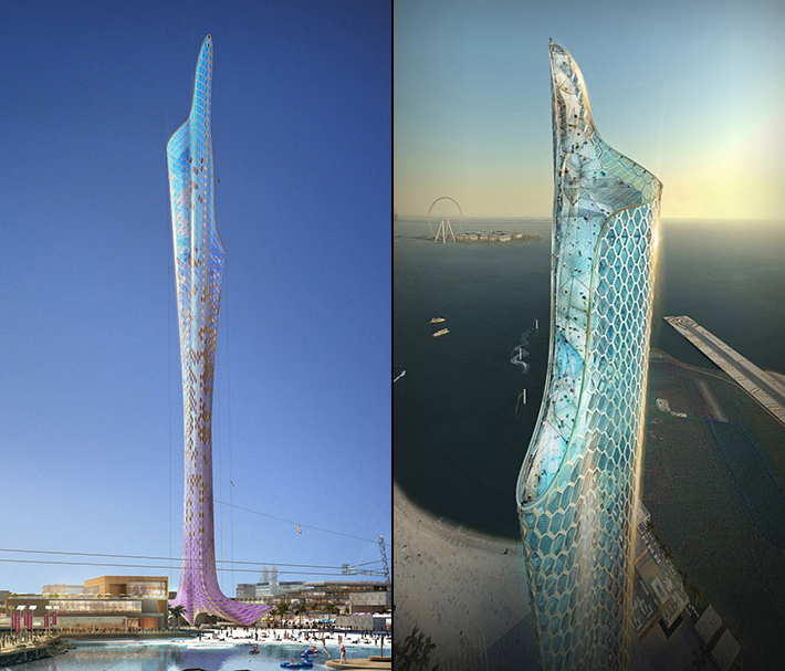 325-metre Base Jump Tower, Dubai, UAE