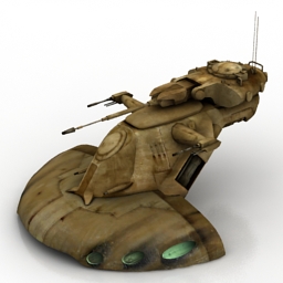 tank armored assault 3D Model Preview #013d3155
