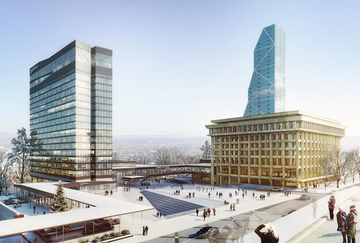 Rose Square by Graft Studio, Tbilisi, Georgia