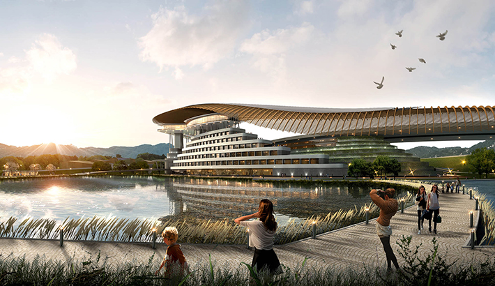 LetsRun Park by Grimshaw, Yeongcheon, South Korea