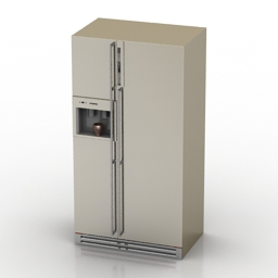 refrigerator gaggenau 3D Model Preview #3b5a1089