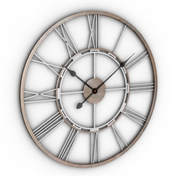 clock howard miller 625-472 stockton 3D Model Preview #4f86e160